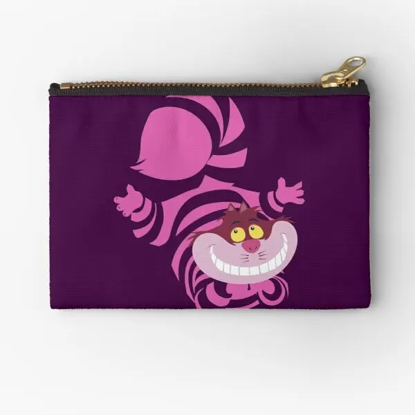 De Su Art Cheshire The Cat  Zipper Pouches Coin Storage  Small Pure Men Packagin - £47.09 GBP