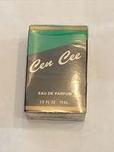 Vtg Nib Nos Cencee Cen Cee Eau De Parfum 1/2 Oz. Bottle Jamaica Perfume 15ml - £47.85 GBP