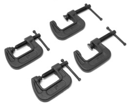 Wen Clc108 Heavy-Duty Cast Iron C-Clamps W/ 1&quot; Jaw Opening &amp; 0.8&quot; Throat... - £19.72 GBP