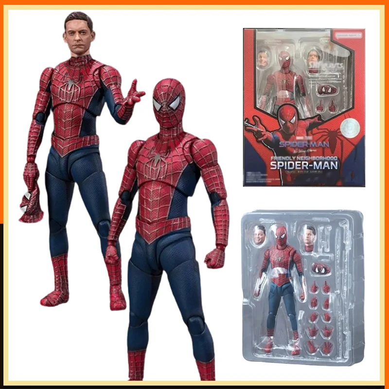 Hot Toys Spiderman 3 Tobey Maguire Anime Figure Shf Spider-man 3 Action ... - £28.98 GBP+