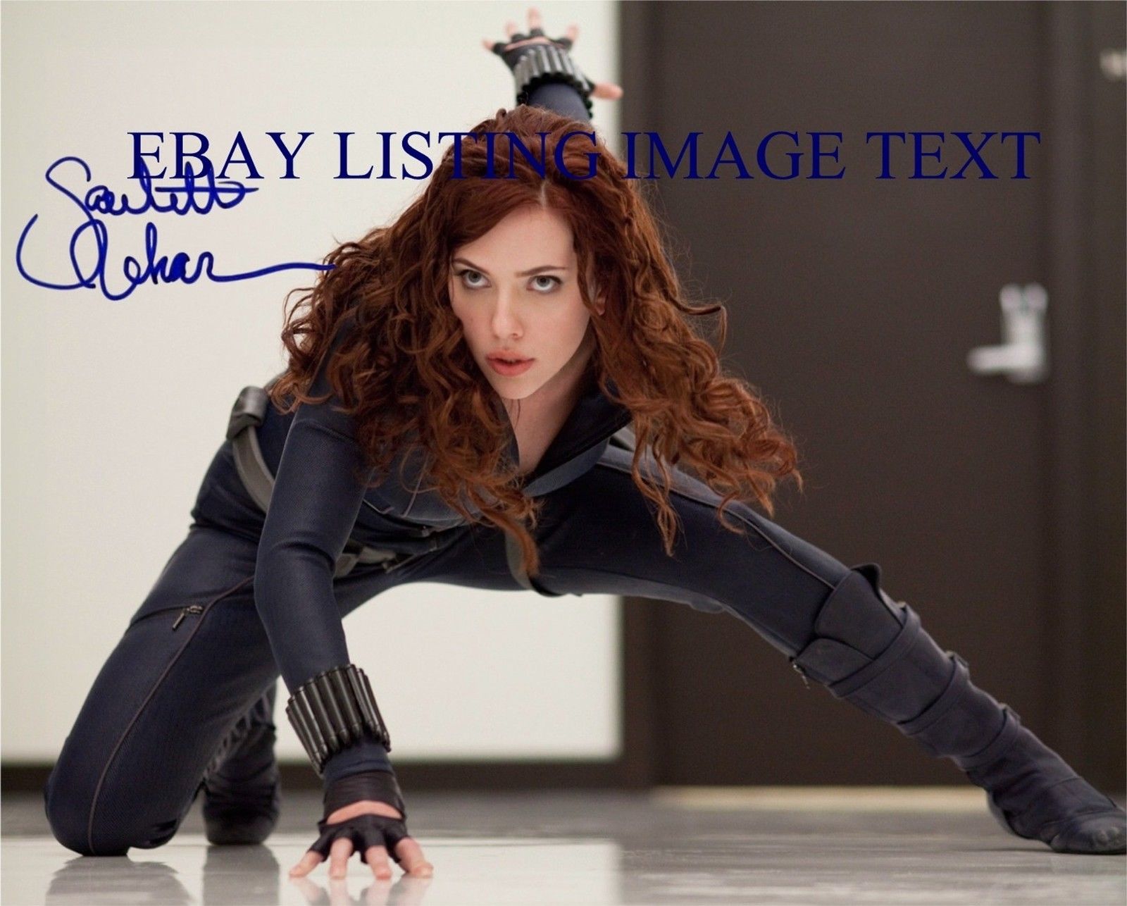 Primary image for SCARLETT JOHANSSON AUTOGRAPHED 8x10 RP PHOTO IRON MAN SEXY