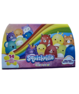 Squishville Brilliant Besties Squad 14 pc Squishmallow 2&quot; Mini Plush NEW - £31.66 GBP