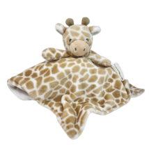 Carter's 2016 Tan Giraffe Pacifier Holder Baby Security Blanket Soft 12" X 12" - $37.05
