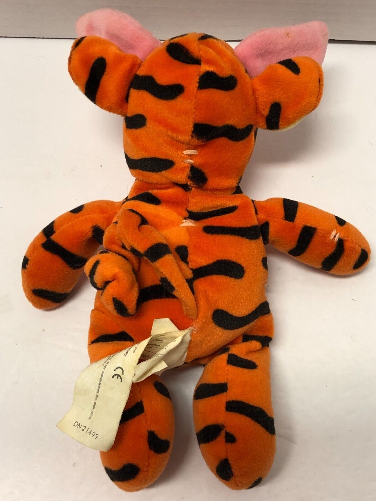 Disney Winnie the Pooh Piglet Dressed As Tigger 8" VINTAGE Plush Figure Item image 3