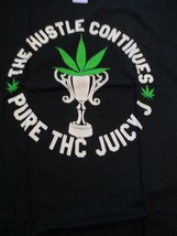 Juicy J - Puro Thc The Hustle Continues Camiseta ~ Nunca Worn ~ Mediano - £12.45 GBP