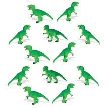 Doll House Shoppe Toy T-Rex Set/12 SL340822 Dinosaur Micro-mini Miniature - £14.22 GBP