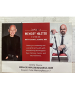 Dr. Daniel Amen&#39;s Memory Rescue 7 DVD 1 CD Brain Health Library Master P... - £55.29 GBP