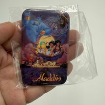 Vintage Disney Aladdin Large Metal Pin Brooch 1990s Genie Movie Art - $15.00