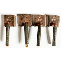 MITSUBISHI SET FOR CARBON BRUSHES STARTER MOTOR CARGO140387 JMTSX55 HSG ... - $10.42