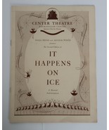 Vintage 1941 Playbill Center Theatre Rockefeller Center &quot;It Happens on Ice&quot; - $24.99
