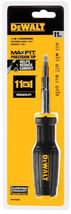 DeWalt DWHT68000 Max Fit 11-in-1 Multi-Bit Screwdriver, Double-Ended Bit... - $31.07