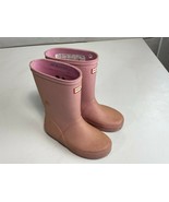 Hunter Kids First Classic Rain Boots Pink, Kids Girls 11B/ 12G - $40.43 CAD