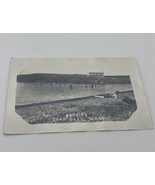 RPPC vintage Postcard Card Bathing Suits Bathing Soap Lake Washington 1920s - £16.53 GBP