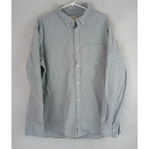 Sonoma Life Style Men&#39;s Solid Gray Dress Shirt Size 2XL - £13.14 GBP