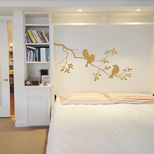 Wall Decal Sticker Decor bird tree branch kids bedroom - $63.00