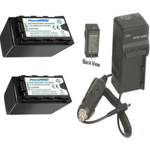 2X Batteries + Charger for Panasonic AG-UX90, AG-UX90PJ8, AG-UX90PJ, AG-... - £49.61 GBP