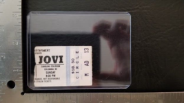 Jon Bon Jovi - Vintage July 16, 1989 Columbia, Sc Concert Ticket Stub - £11.16 GBP