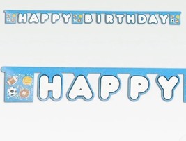 All Star Sports Banquet Blue Kids Birthday Party Decoration 5’ Jointed B... - $1.76