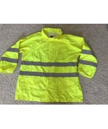 Majestic M-Safe 75-1351 High Visibility Rain Jacket Class 3 Size 2X - $376.14 MXN