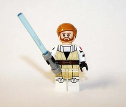 Building Block Obi Wan Kenobi Tales of the Jedi Star Wars Minifigure Cus... - £5.13 GBP