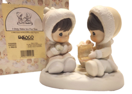 Precious Moments I Only Have Ice For You 1995 Item 530956 Christmas Winter - £19.94 GBP