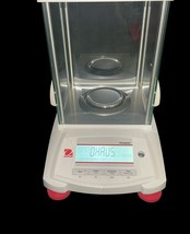 Ohaus Pioneer PX85 Analytical Balance Scale 82g x .01mg Lab Power Cord PX Series image 2