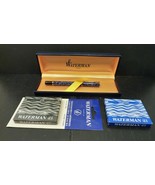 Waterman Paris Fountain Pen with Black and Blue Cartridges - $195.37 CAD