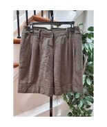Loft Ann Taylor Women&#39;s Brown Wool &amp; Polyester Casual Bermuda Short Zero... - €18,72 EUR