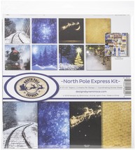 Reminisce Collection Kit 12&quot;X12&quot;-North Pole Express - £17.17 GBP