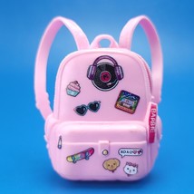 Barbie Pink Backpack Passport Travel Fashionista Doll Knapsack Accessory Mattel - $5.53