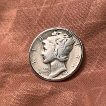 1944 Mercury Dime SILVER COIN 10c JH Great Detail &amp; Condition - $26.93