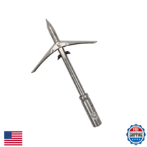 Scuba Choice Spearfishing Pole Spear Tip 6.25" Stainless Steel Twin Barb... - $44.98