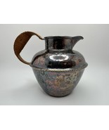 Vintage Mid Century Modern LAWRENCE B. SMITH Nickel Silver Creamer Pitch... - $301.06 MXN
