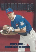 1997 Fleer Headliner Ryne Sandberg 18 Cubs - £0.79 GBP
