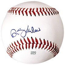 Drew Steckenrider Oakland Athletics Signed Baseball Miami Marlins Marine... - $48.99