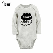 The Fault in Our Stars OKAY Newborn Baby Bodysuit Clothes Long Sleeve Romper Set - £8.31 GBP