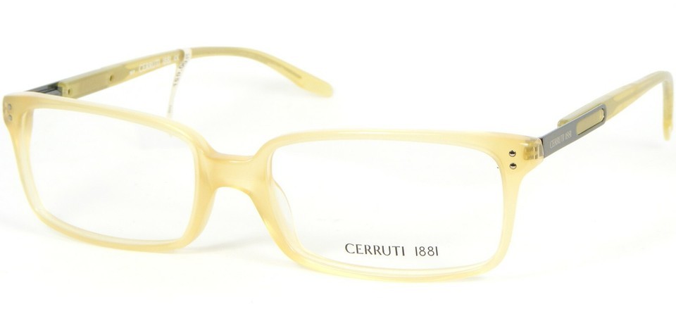 Cerruti 1881 CE08904 HONEY BEIGE EYEGLASSES GLASSES PLASTIC FRAME 54-17-... - $59.40