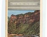 Rio Grande Railroad Time Table &amp; Route Map 1965 Moffat Tunnel Royal Gorg... - $11.88