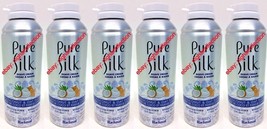 6 PACKS Pure Silk Shave Cream Coconut &amp; Oat Flour Soothes Skin 5 oz (142g) Each - £22.15 GBP