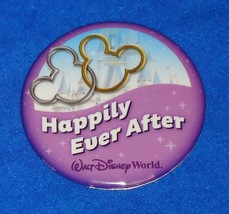 Disney button pin   happily ever after 1 thumb200