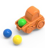 Kids Toys STEM Board Games Replacement Car for Logical Road Builder Orange - $15.89