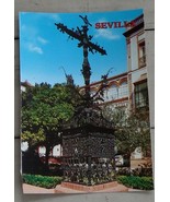 Vintage Color Photograph Postcard, Sevilla, The Cross At The Locksmiths,... - £1.54 GBP