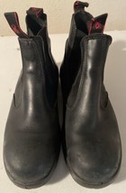 Redback Boots UBBK Black Boots Steel Toe Australian Made Size 8.5 - $108.89