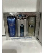 Cuba Prestige Platinum For Men Set Eau De Toilette Shower Gel After Shave - $27.17 CAD