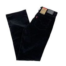 Levis Pants Womens 28x30 Black Corduroy 315 Shaping Bootcut Fall Capsule... - €29,64 EUR