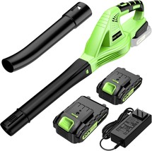 Powered By A 20V Battery, This Cordless Leaf Blower Is Portable And Ligh... - £71.35 GBP