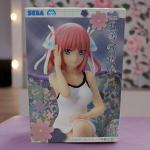 The Quintessential Quintuplets Nino Nakano Figure Chokonose SEGA Brand New - £19.75 GBP