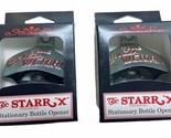 The Starr X Wall Mounted Silver Cast Iron Bottle Opener in Box Lot of 2 - £6.78 GBP