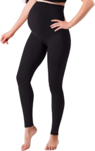 Maternity Leggings Active Wear Over The Bump Pants Pregnancy Shaping Sz XL NEW - £21.40 GBP