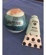 Victoria&#39;s Secret PINK Bath Bomb Bright Daisy 4.6oz Hand Cream Matcha Sh... - $15.83